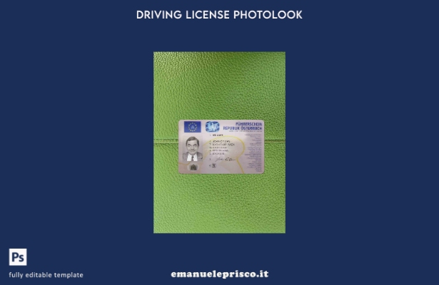 modello FRONTALE photolook Austria DL stile verificato